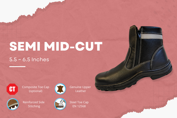 Semi Mid Cut Shoe