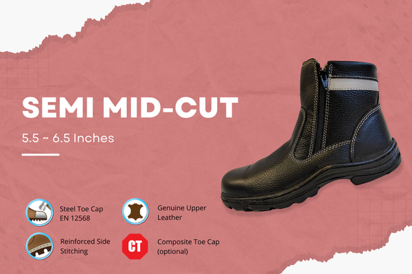 Semi Mid Cut Shoe